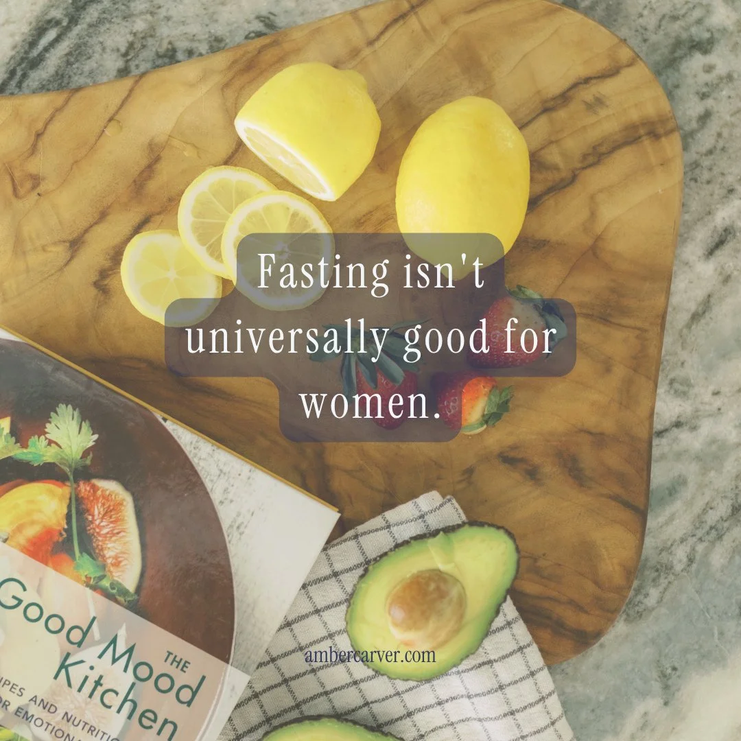 If you tried intermittent fasting and felt worse, you're not "doing it wrong." Your biology was telling you something.⁠
⁠
Fasting works beautifully for some women. For others, especially women who are already running depleted, with cortisol