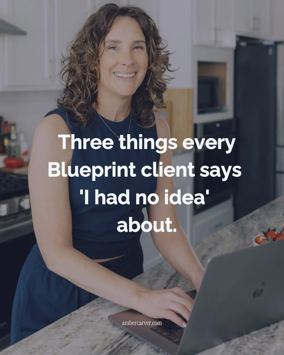 Clarity is the most underrated outcome in wellness.⁠
⁠
Most of my clients don't come to me looking for one more thing to do. They come exhausted from doing too much and not knowing what's actually working.⁠
⁠
These three insights are what almost ever