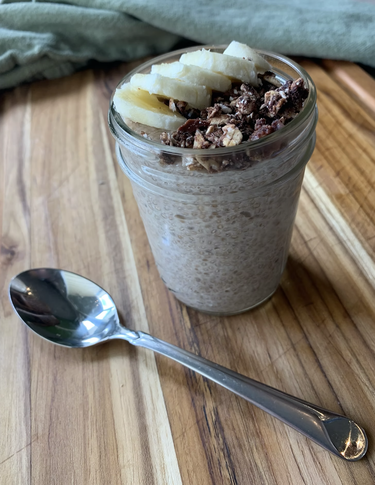 Banana Chia Seed Pudding