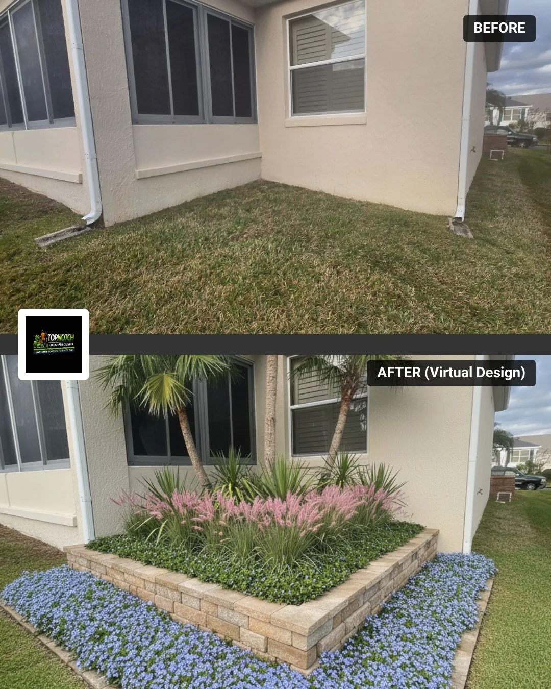 Custom Landscape Design & Installation with 3D Rendering