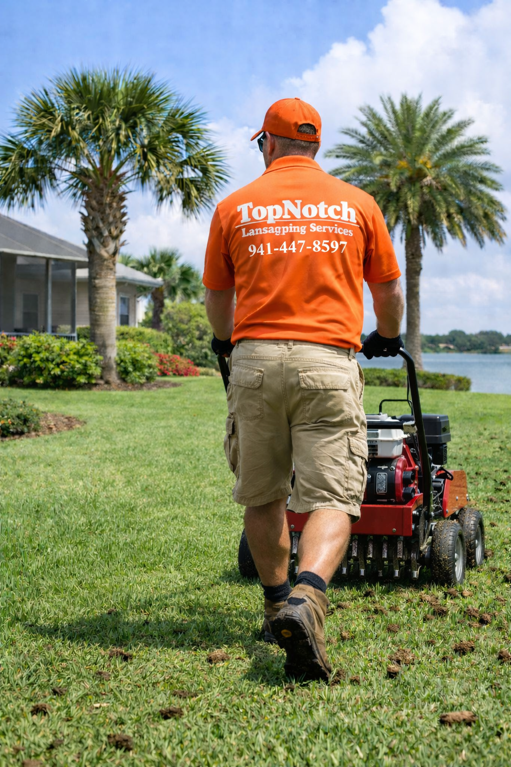 Lawn aeration and Dethatching