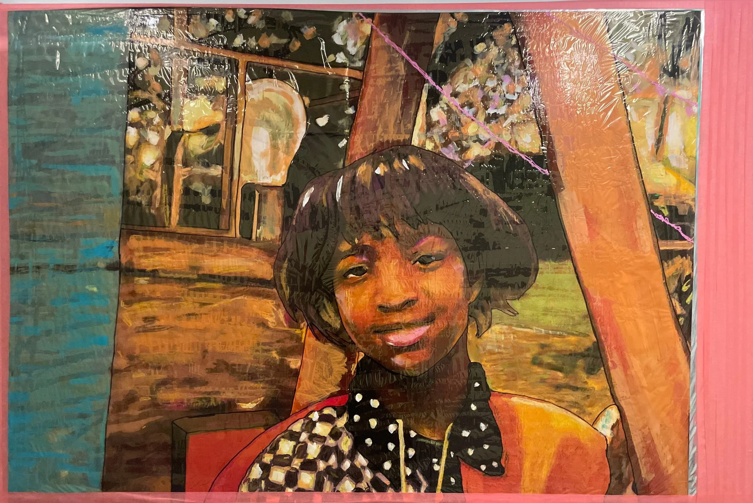 young black girl smiling whitney stanley