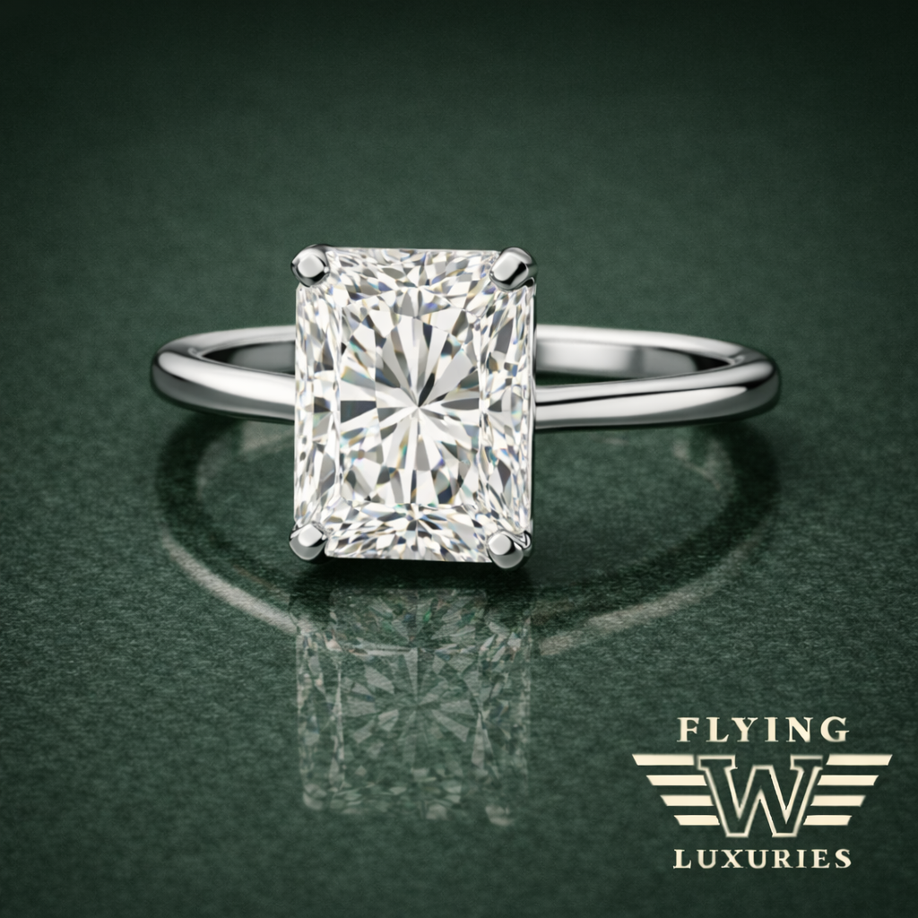 Radiant Cut Engagement Ring 3 CTW