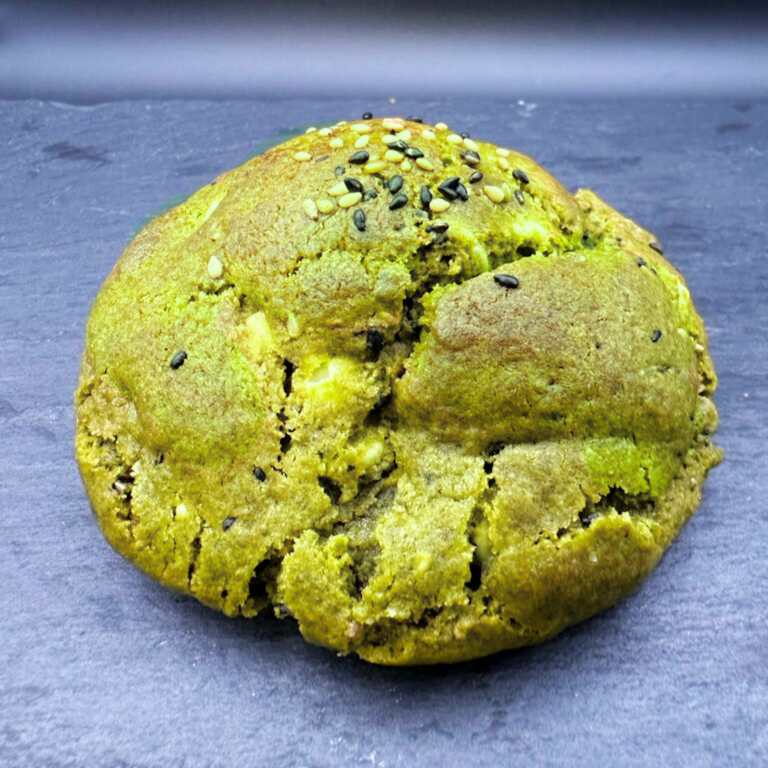 Matcha White Chocolate Toasted Sesame Cookie