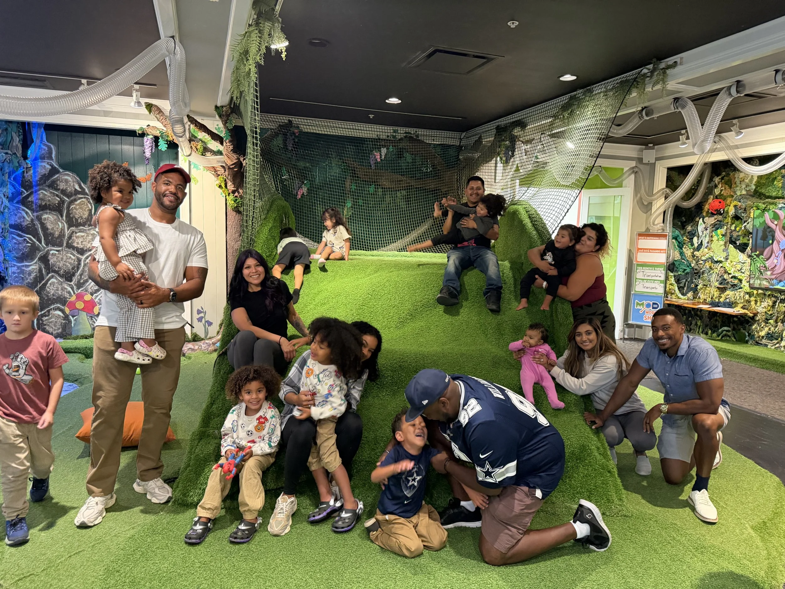 Children and families at Inspire Sports Academy’s September 27, 2026 event at the Santa Cruz Children’s Museum of Discovery.