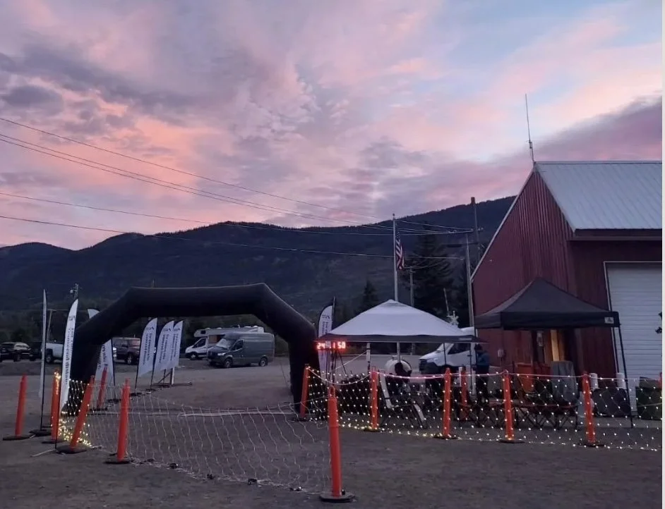 Sunset Fire Station near Easton, Washington close to the Ultra Fest trail race start area.