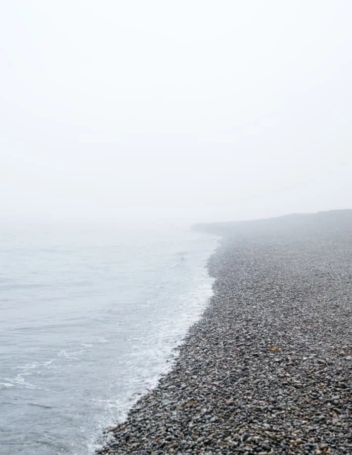 morning walks on the beach