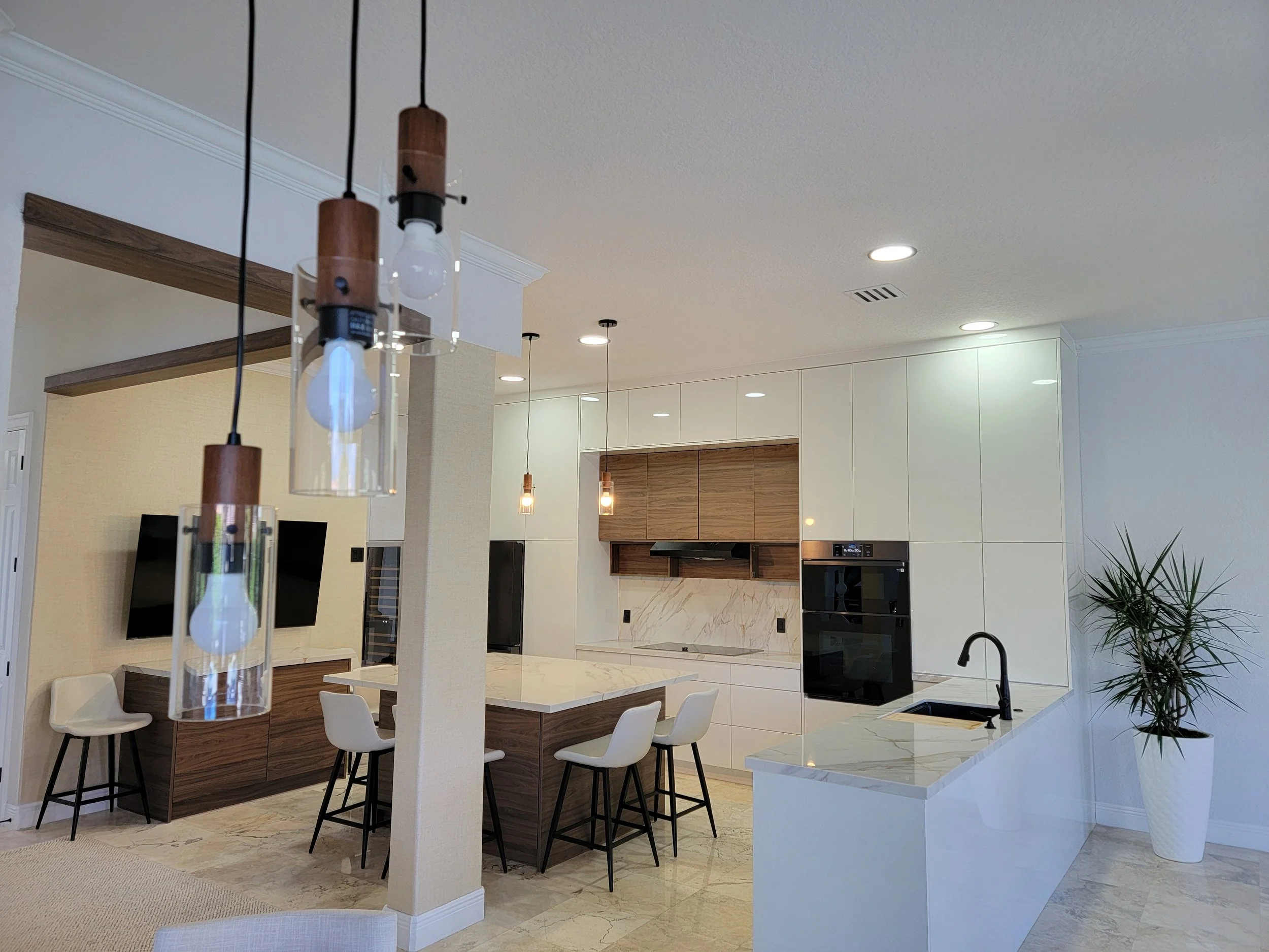 Modern Kitchen in a Miami Condo