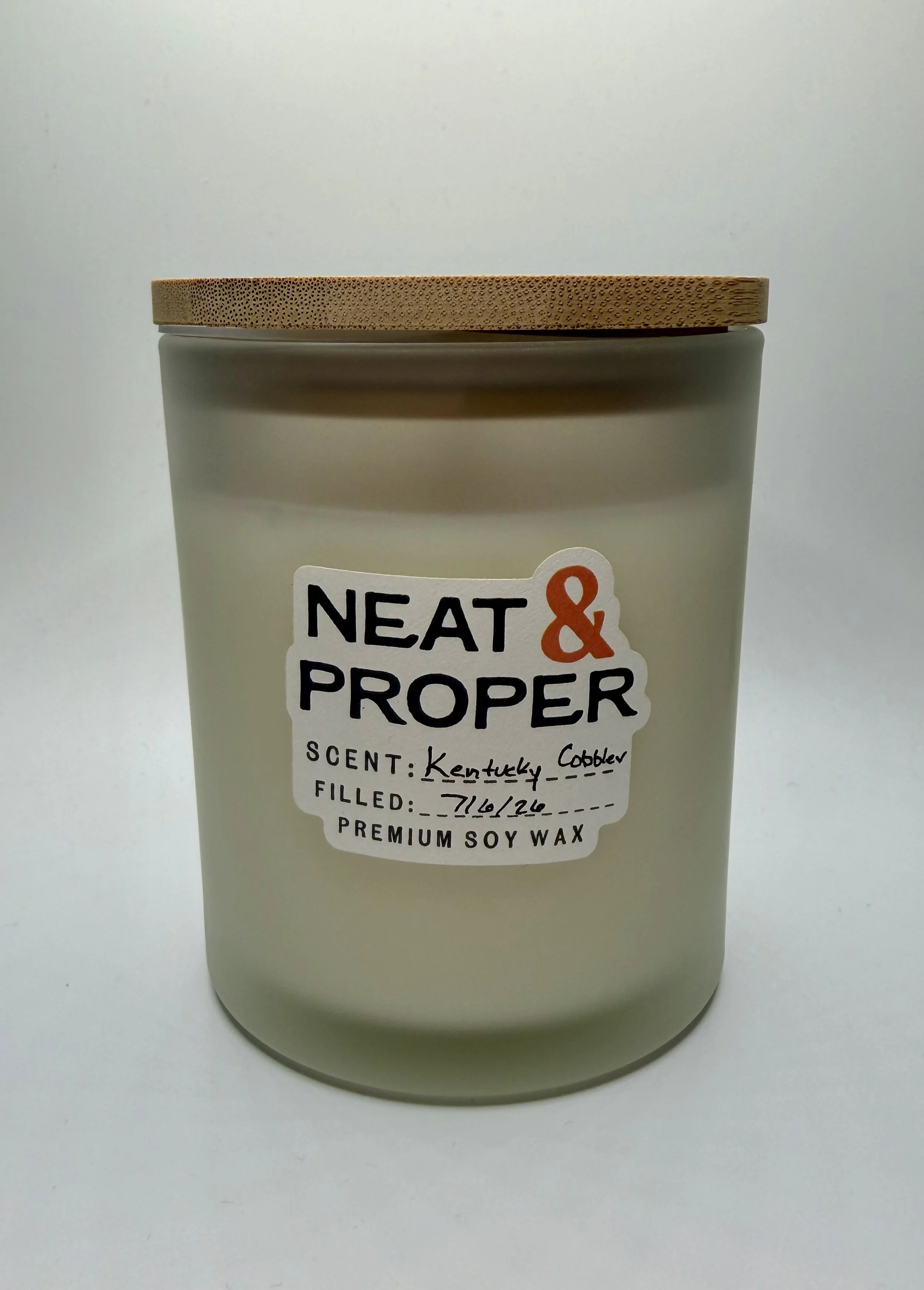 Kentucky Cobbler 12oz Glass Candle