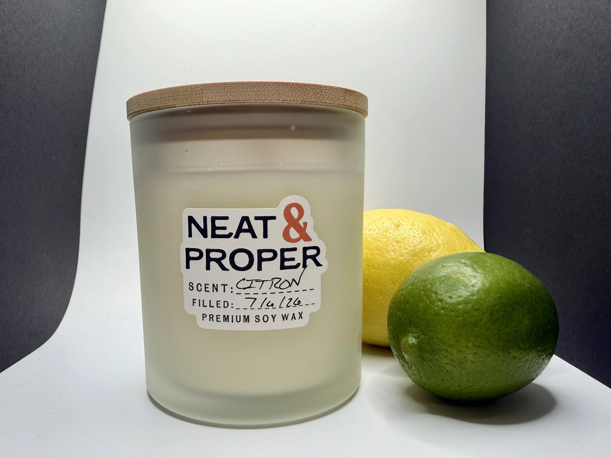Citron 12oz Glass Candle