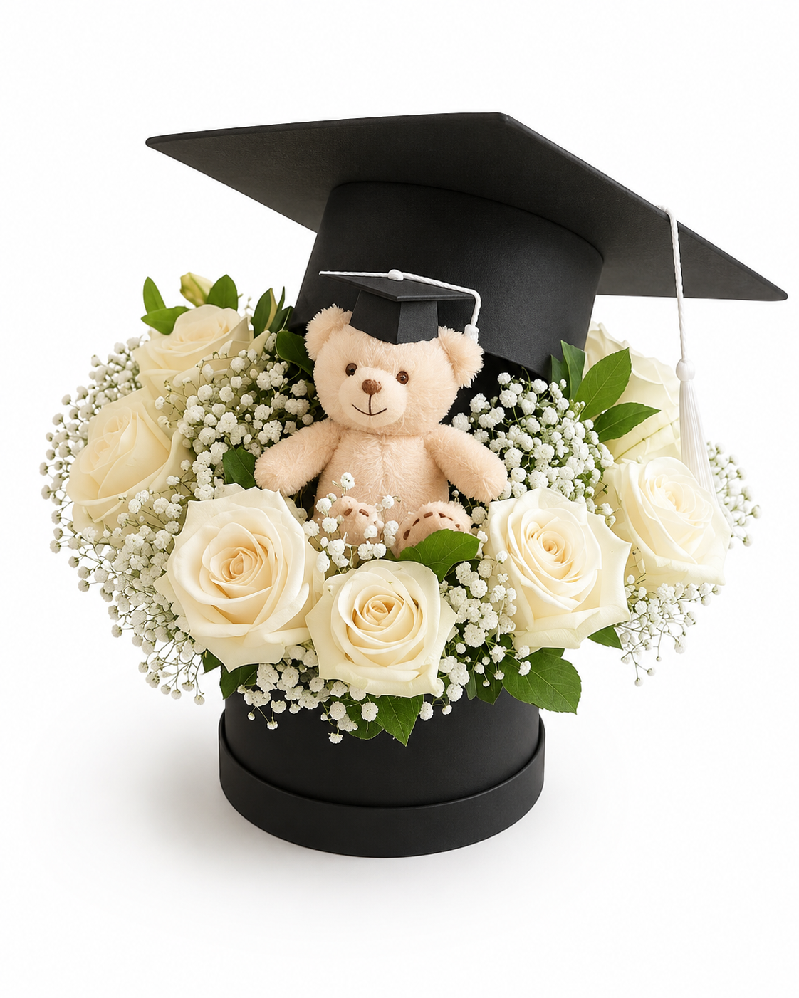 Graduation Hat floral arrangement