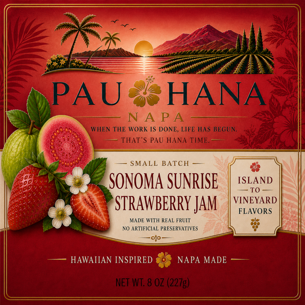 Sonoma Sunrise - Strawberry Jam