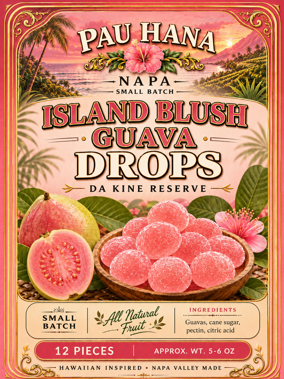 Island Blush Guava Drops