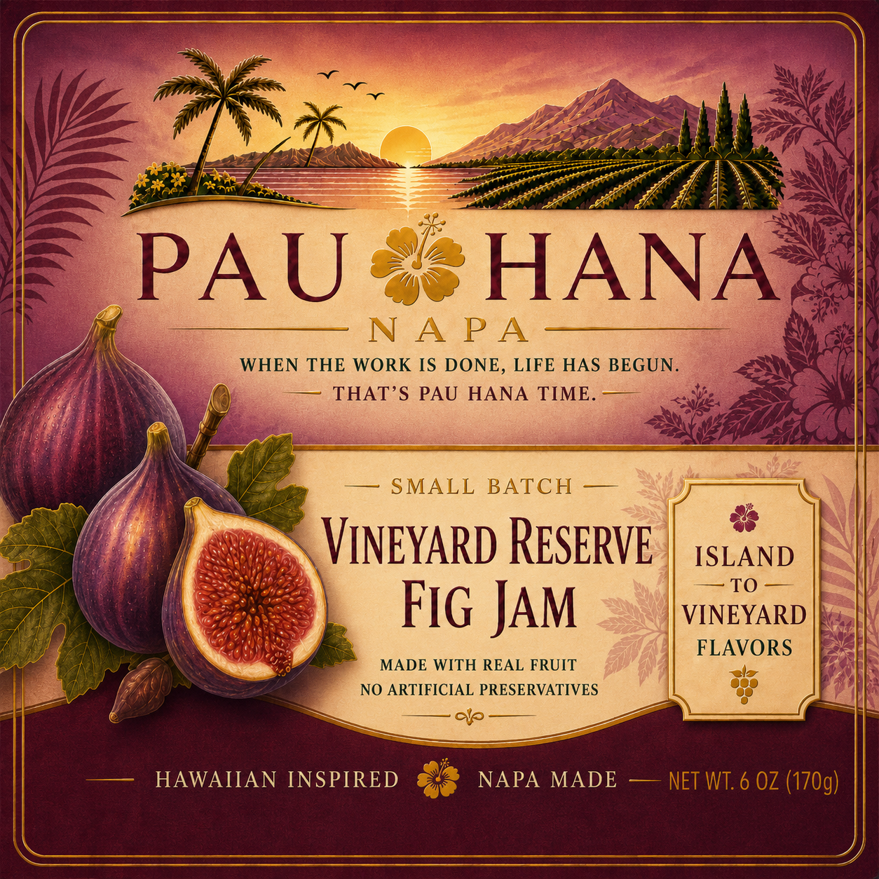 Vineyard Reserve Fig jam