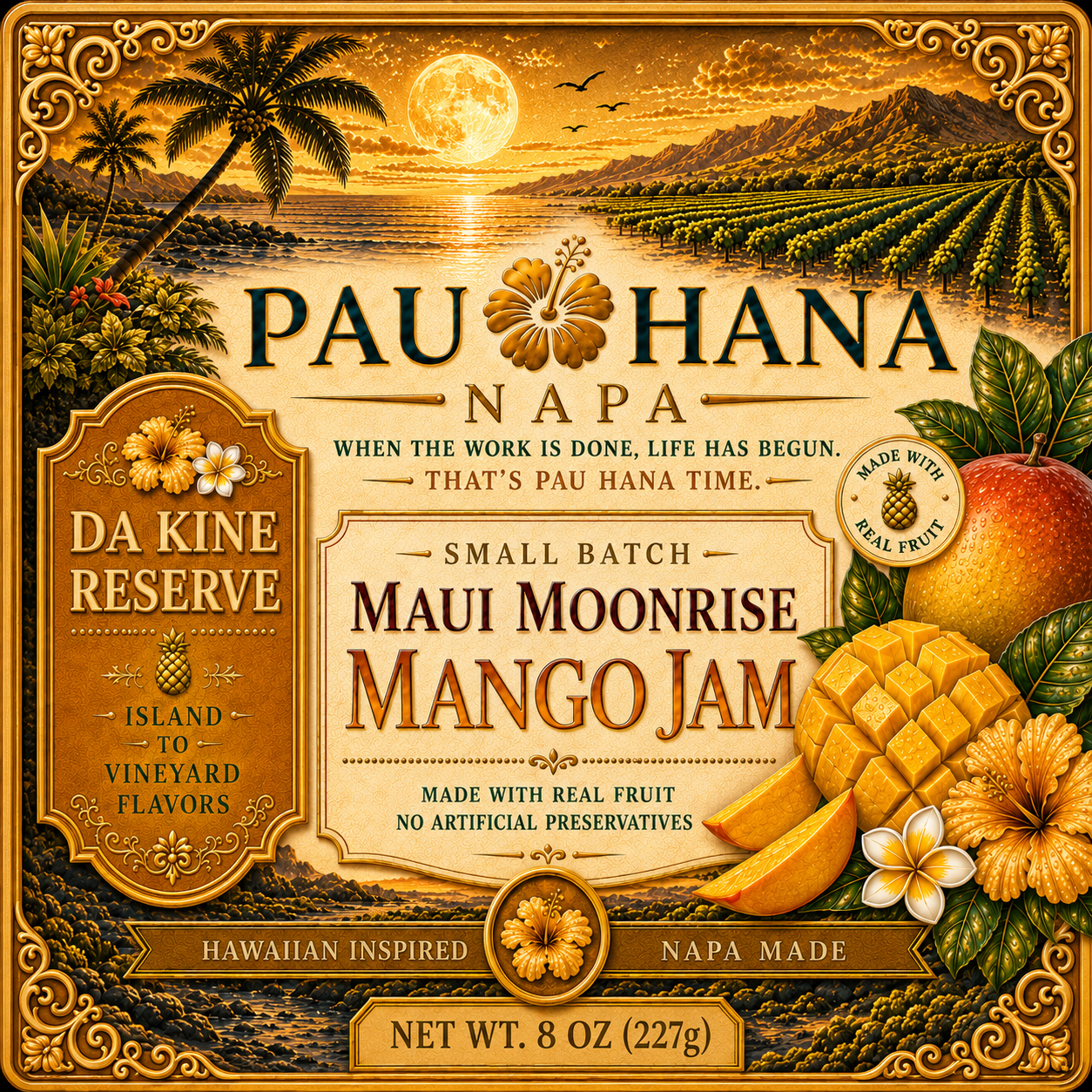 Maui Moonrise Mango Jam