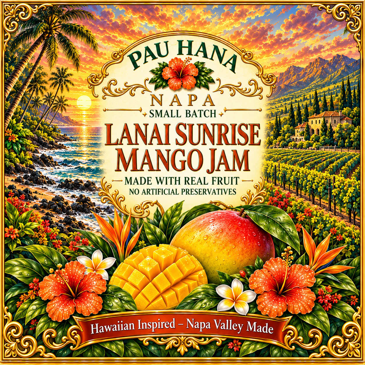 Lanai Sunrise Mango Jam