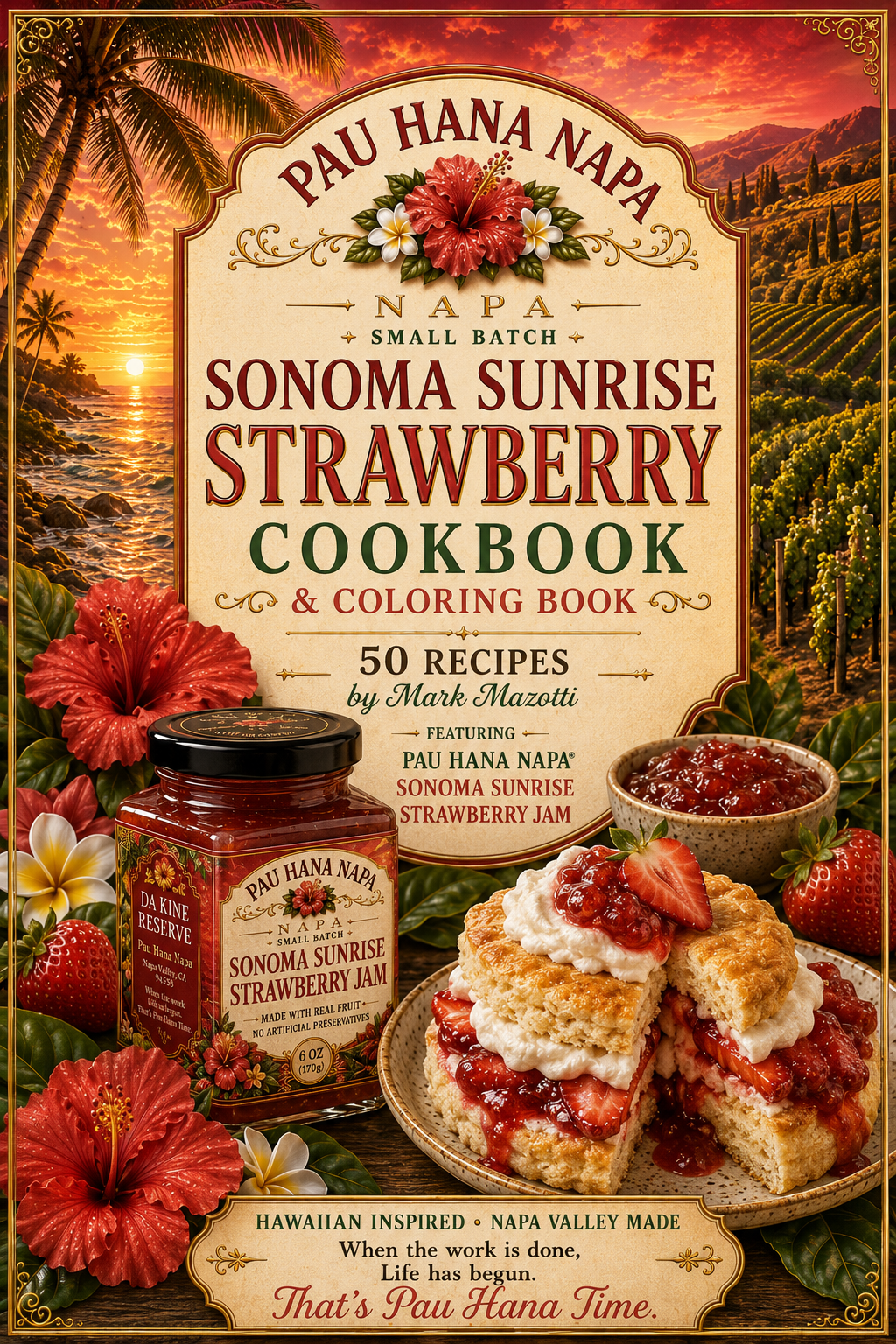 Sonoma Sunrise Strawberry Jam Cookbook