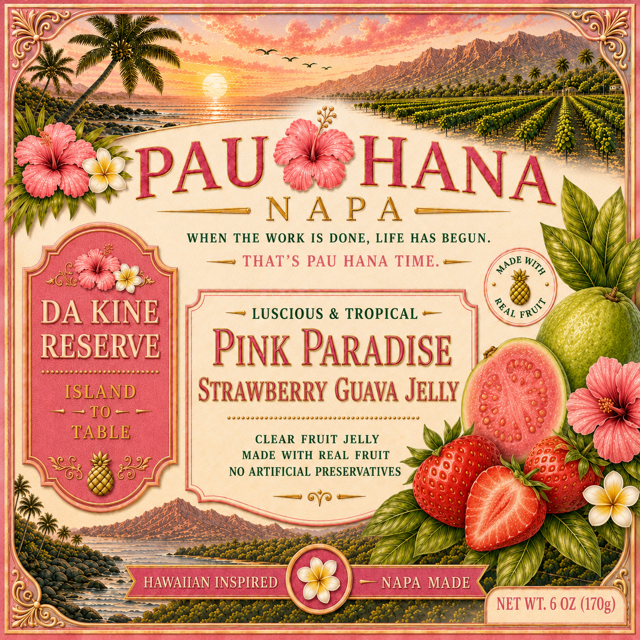 Pink Paradise - Strawberry Guava Jelly