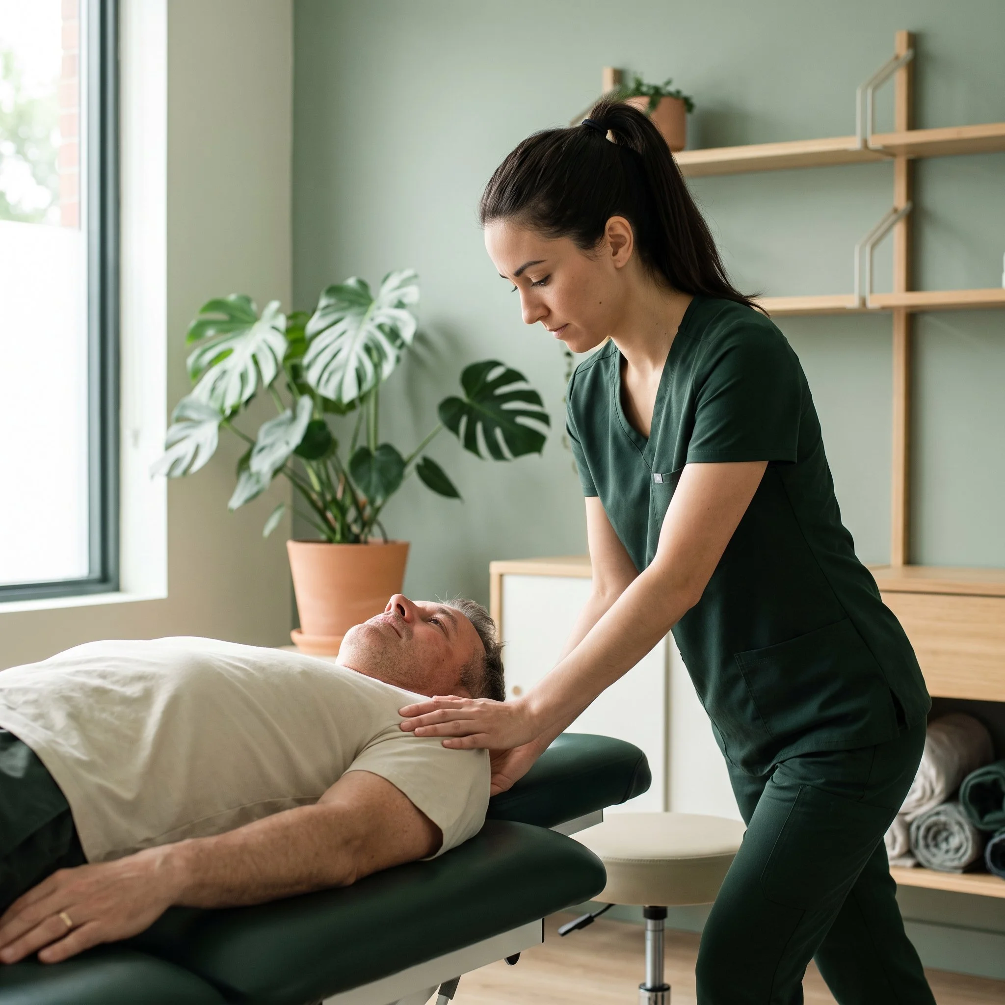 SESION DE FISIOTERAPIA