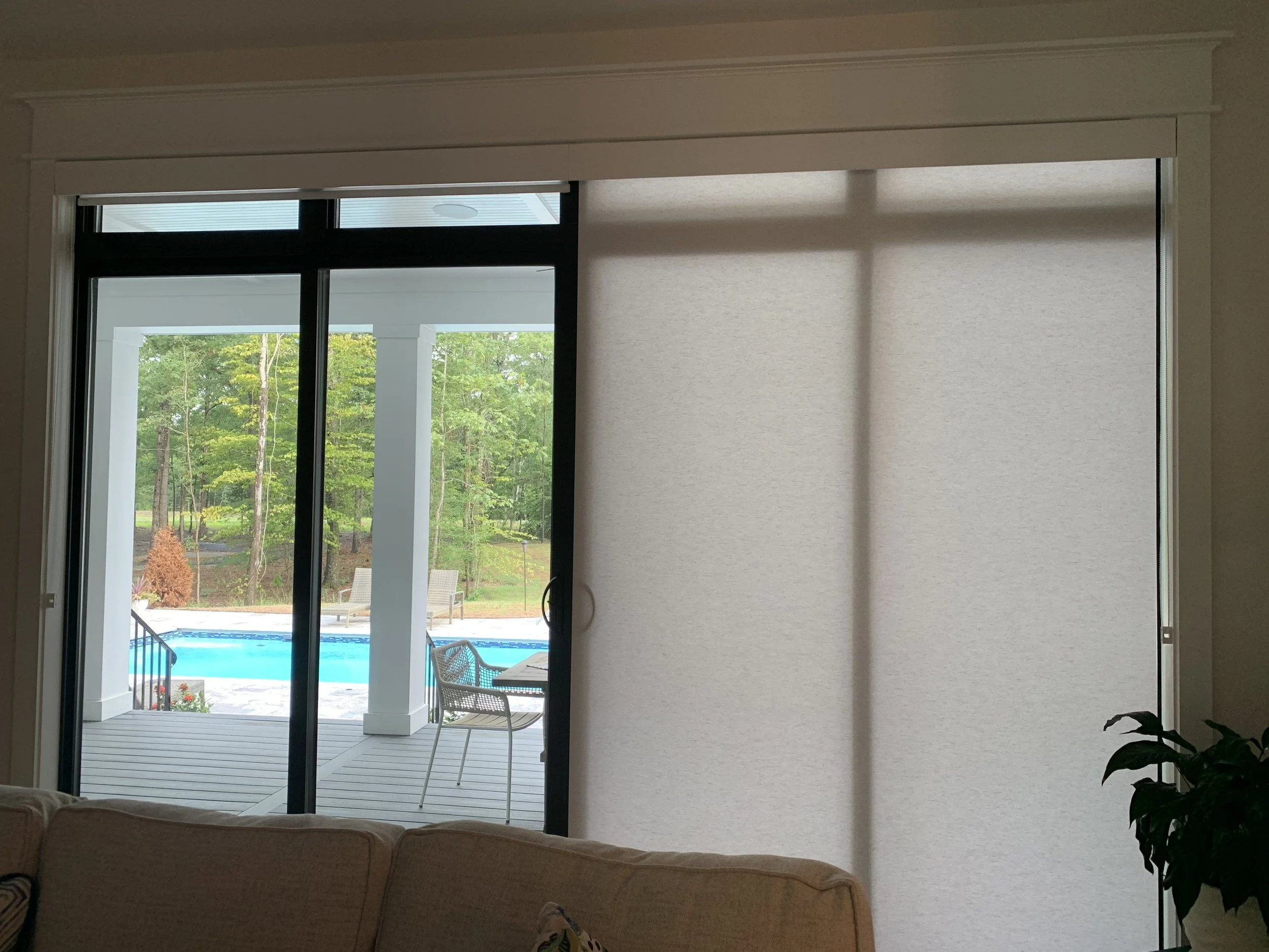 Living Room Custom Roller Shades by A Shade Above in Ashland, VA.jpg