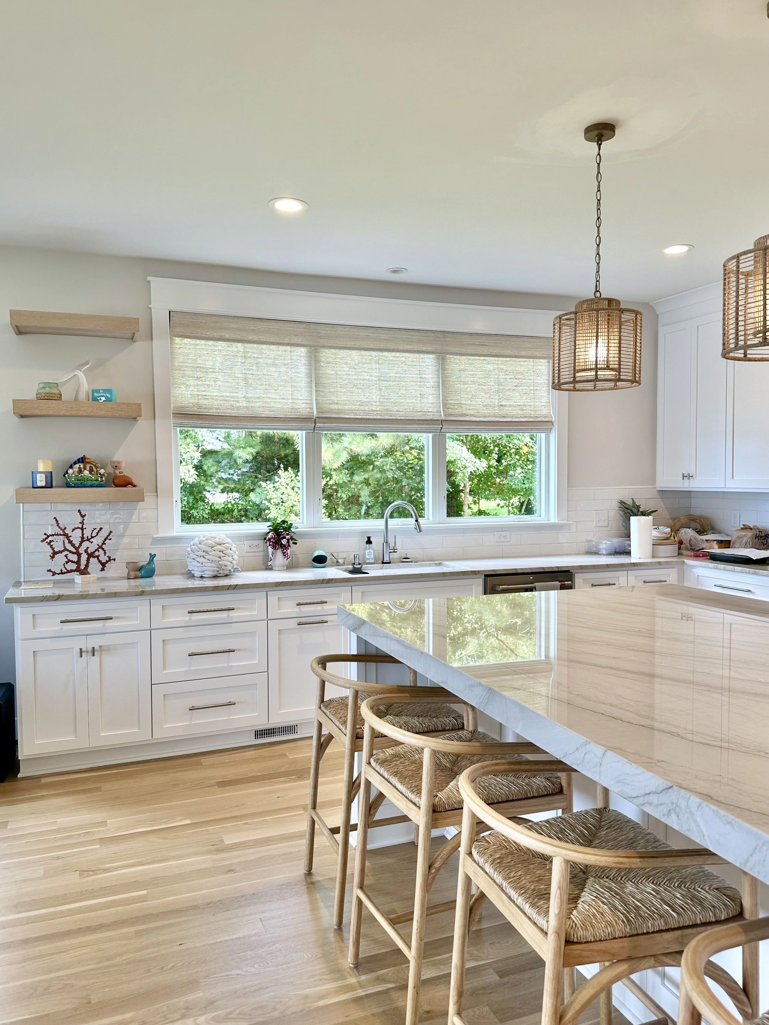 Kitchen Custom Woven Shades by A Shade Above in Goochland, VA.jpg