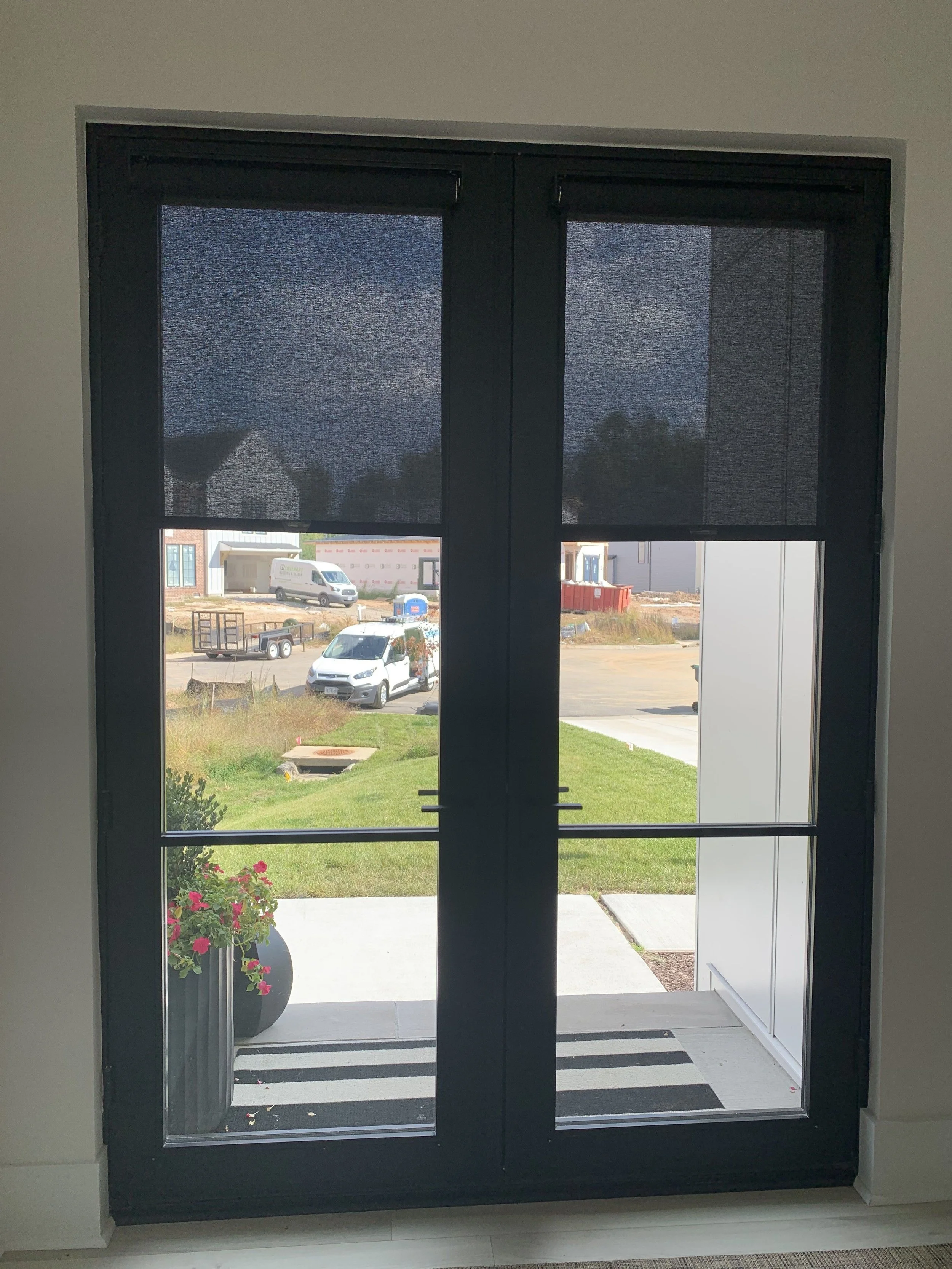 Front Door Custom Roller Shades by A Shade Above in Amelia, VA.jpg