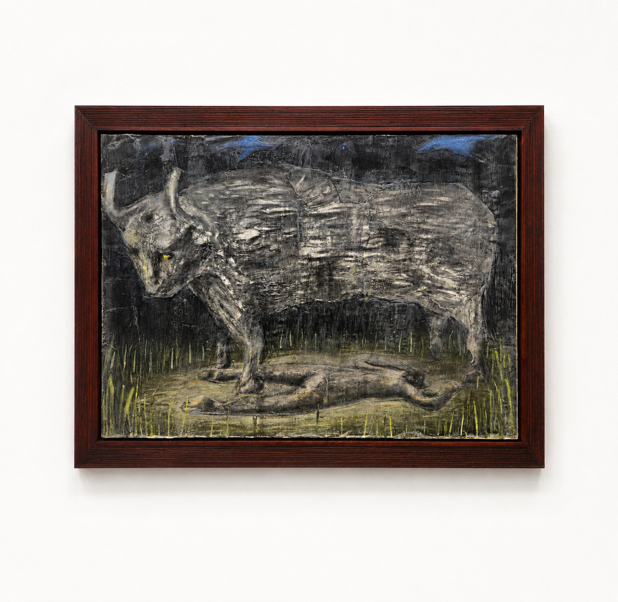 Hindsight
28 x 35
Paint, charcoal, pastel, encaustic on panel