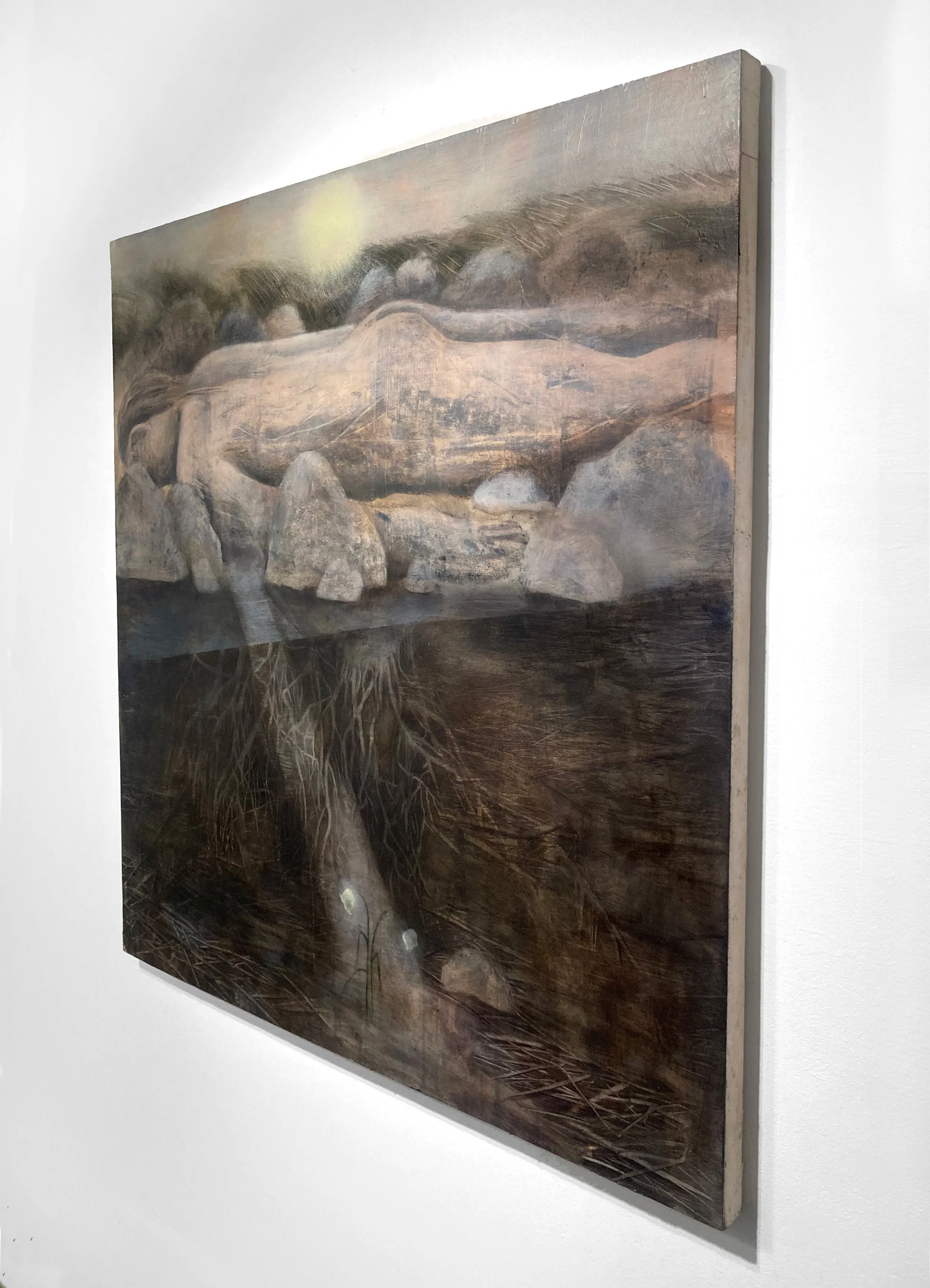 Desert Burial
48 x 48
Oil on panel