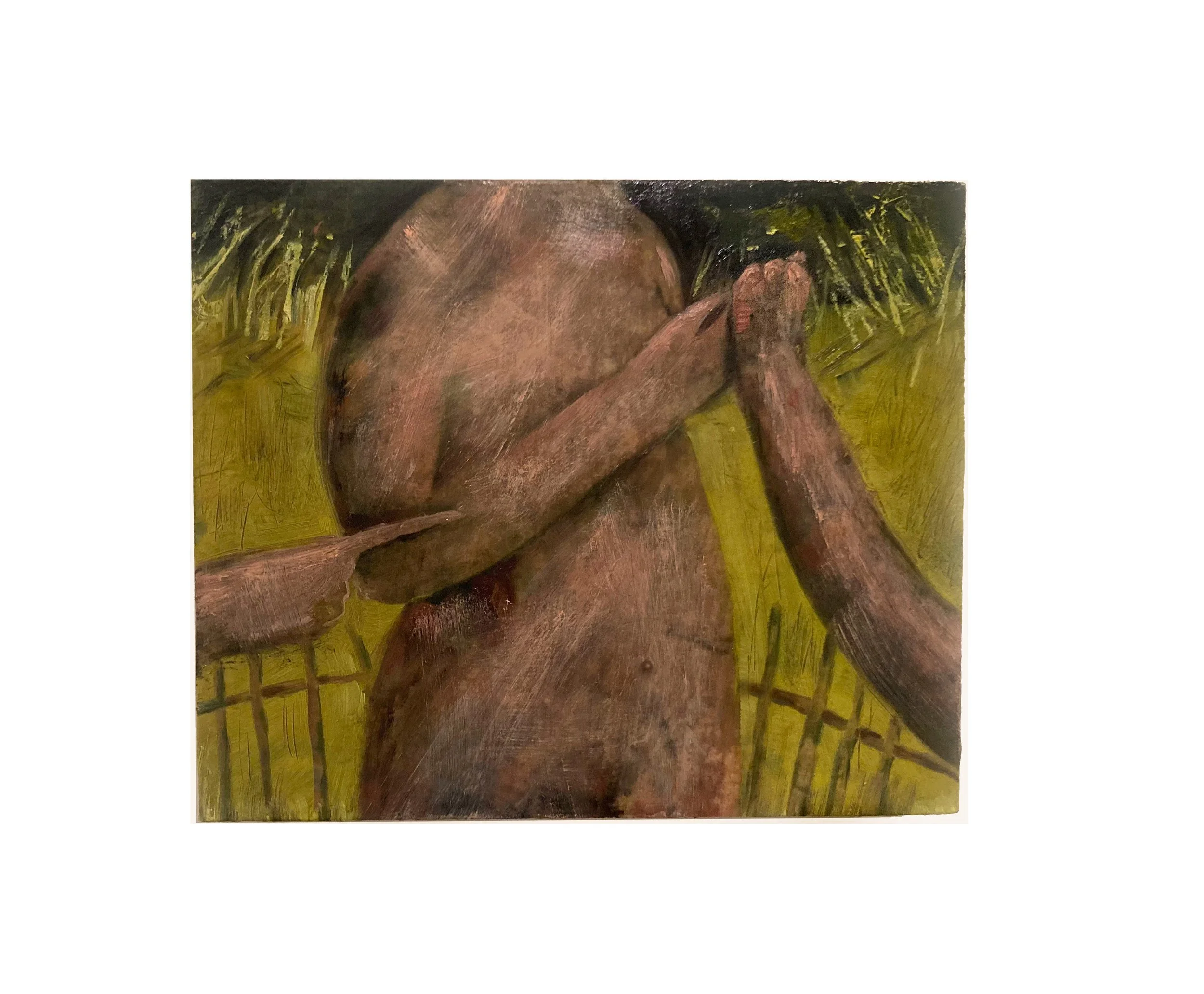Mommy, 10 x 9, oil on panel, 2026