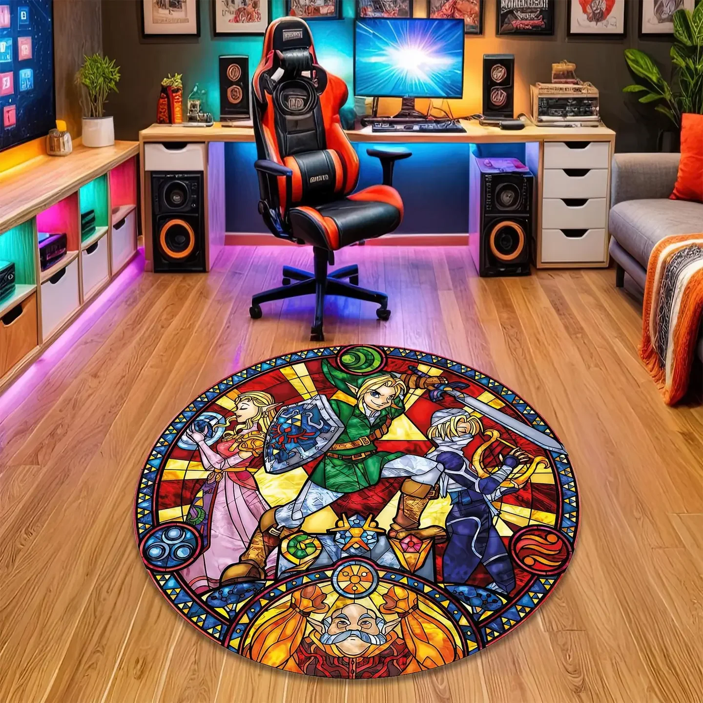 Zelda Round  Room rug 4ft