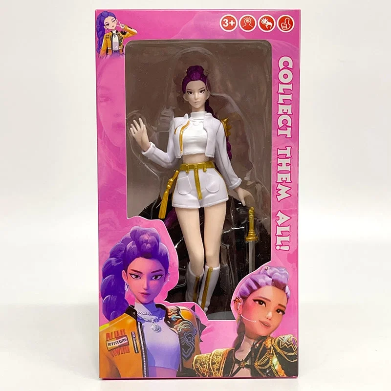 Demon Hunter Rumi Action Figure K-Pop Inspired Desk Display Collectible