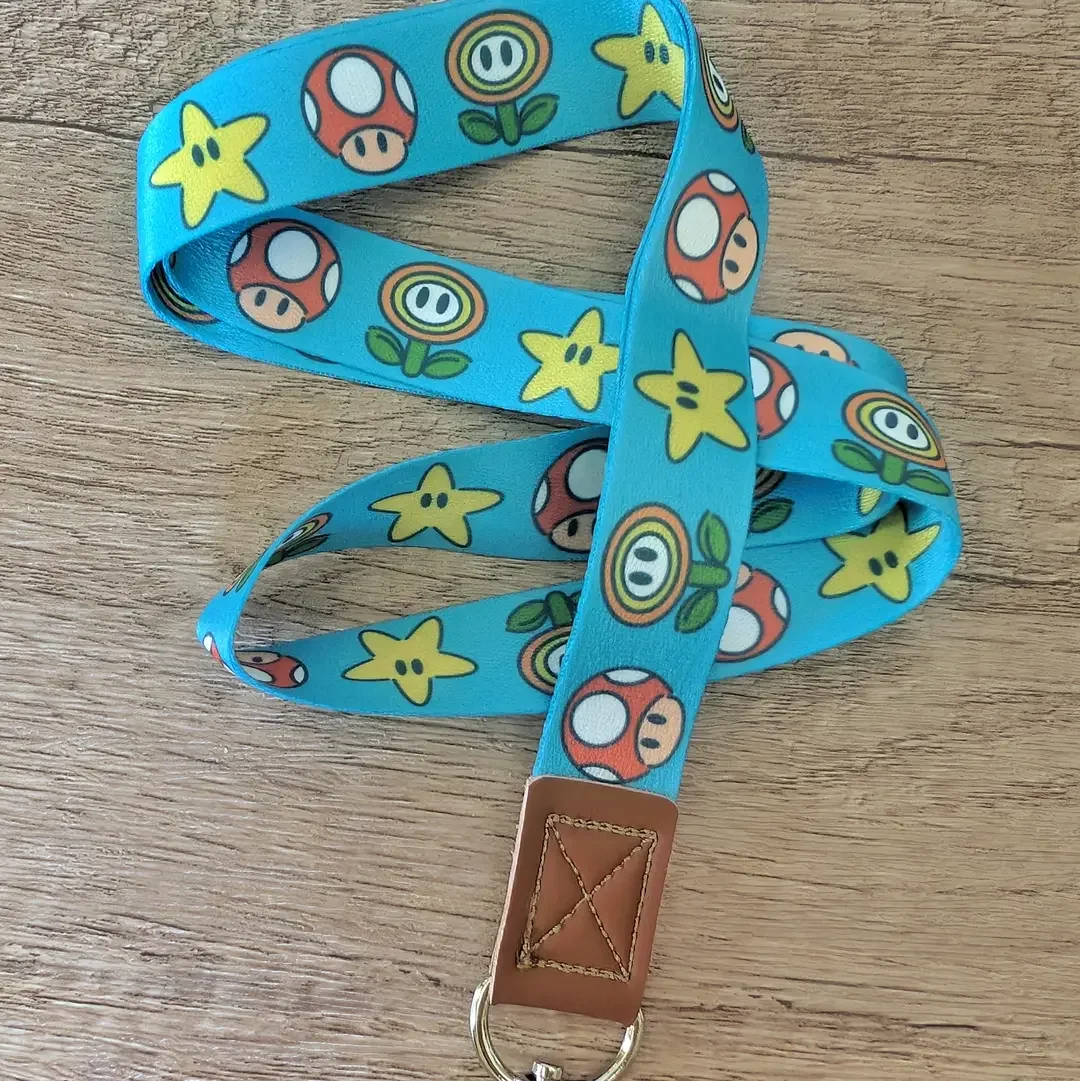 Super Mario Bros - Full Size Video Game Lanyard Strap