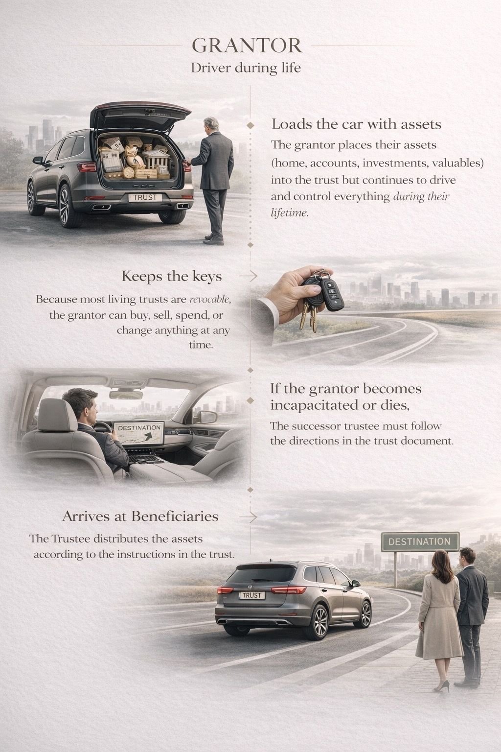 A Simple Way To Understand How a Living Trust Works. 