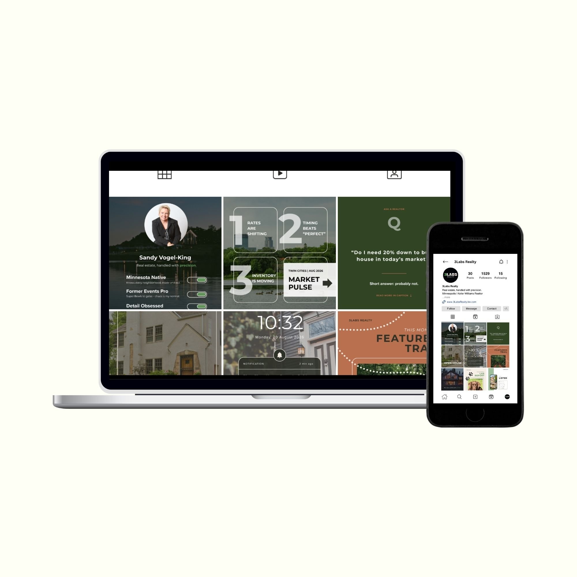 Brand & Social Strategy: 3Labs Realty