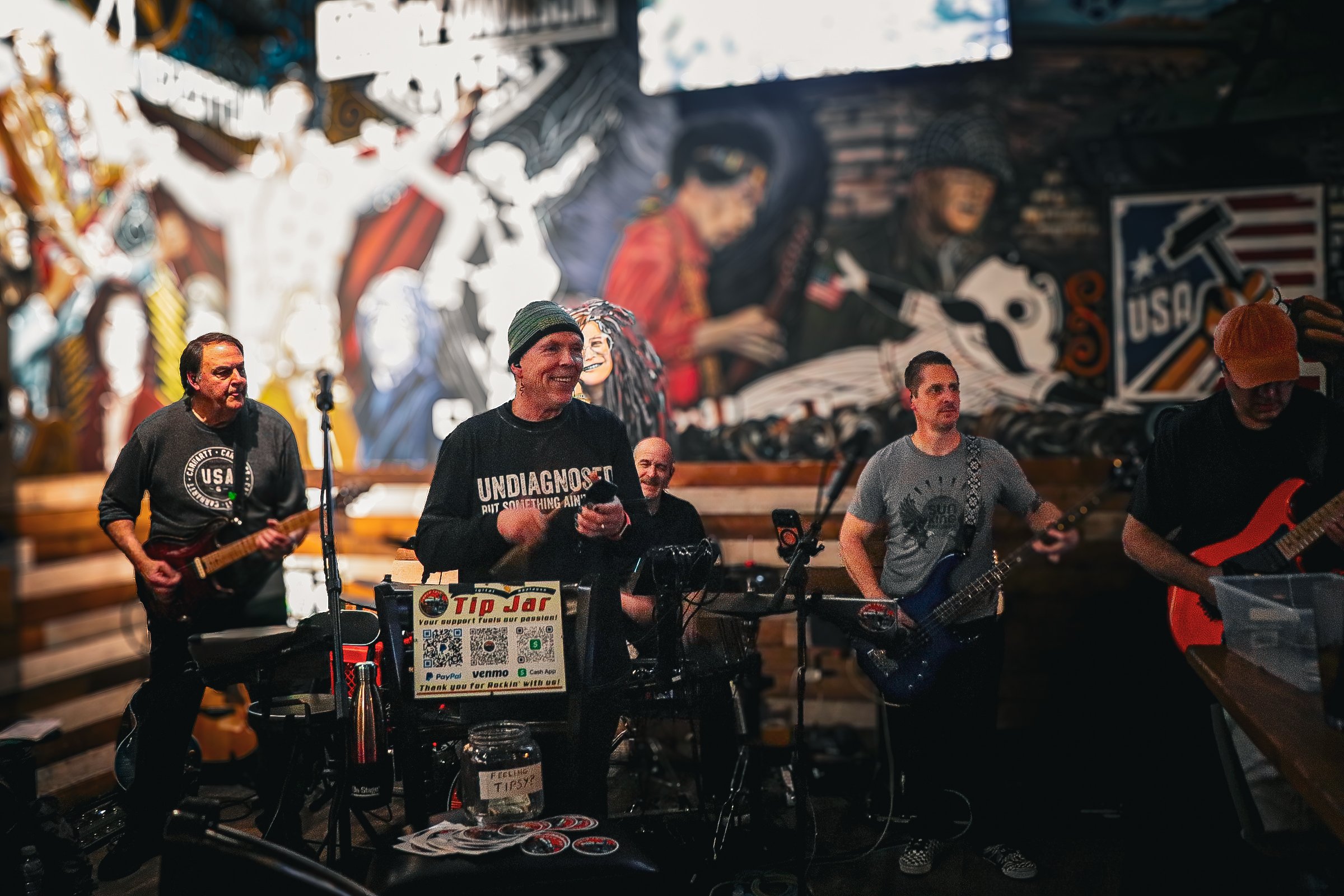 Band Performance ( Event Photography)
Live music performance photographed in a local Maryland venue capturing the energy of the band and crowd.