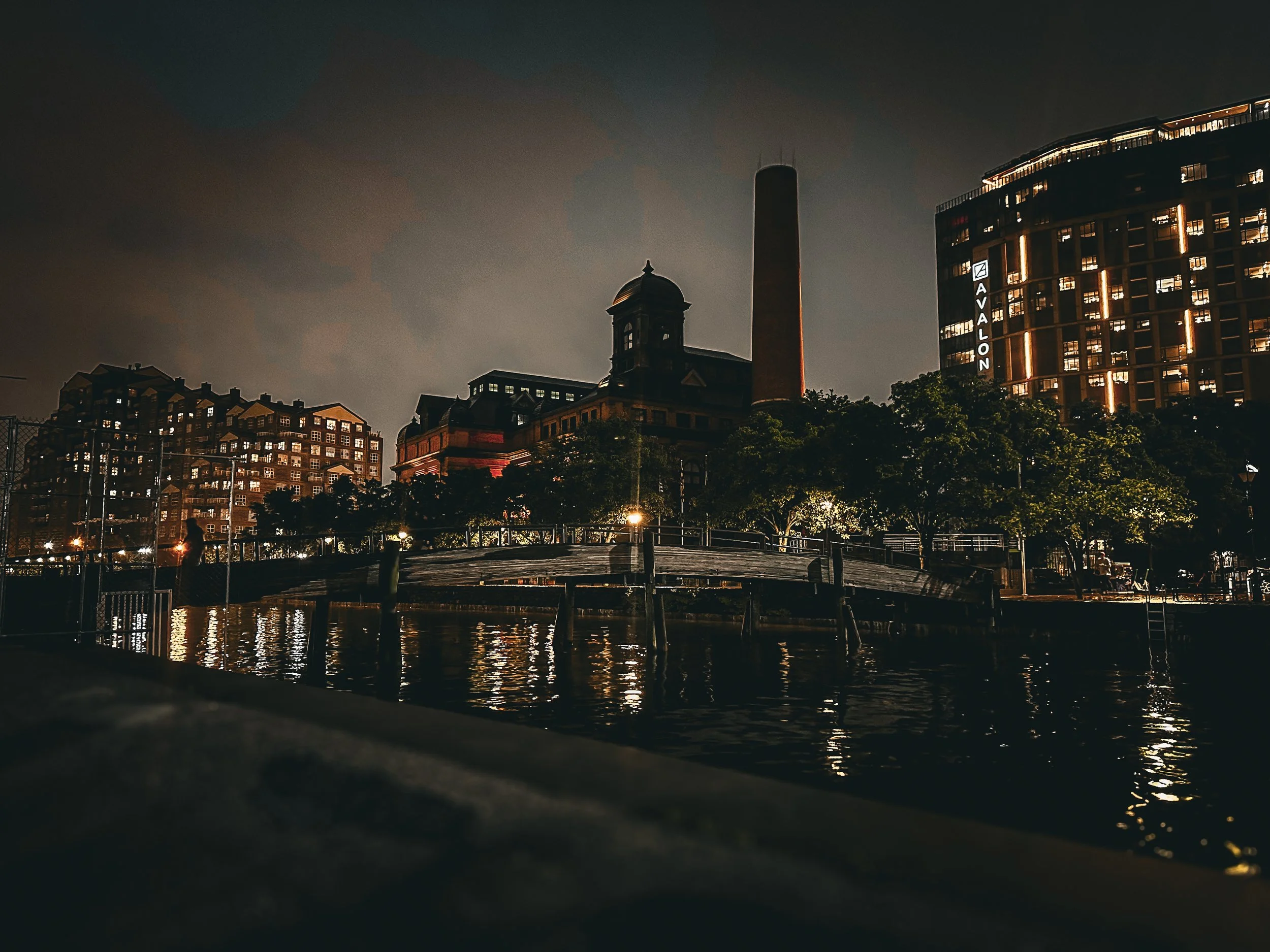 Baltimore Pier at Dusk
Baltimore Pier waterfront at dusk with city lights reflecting across calm water and the skyline glowing in the background.