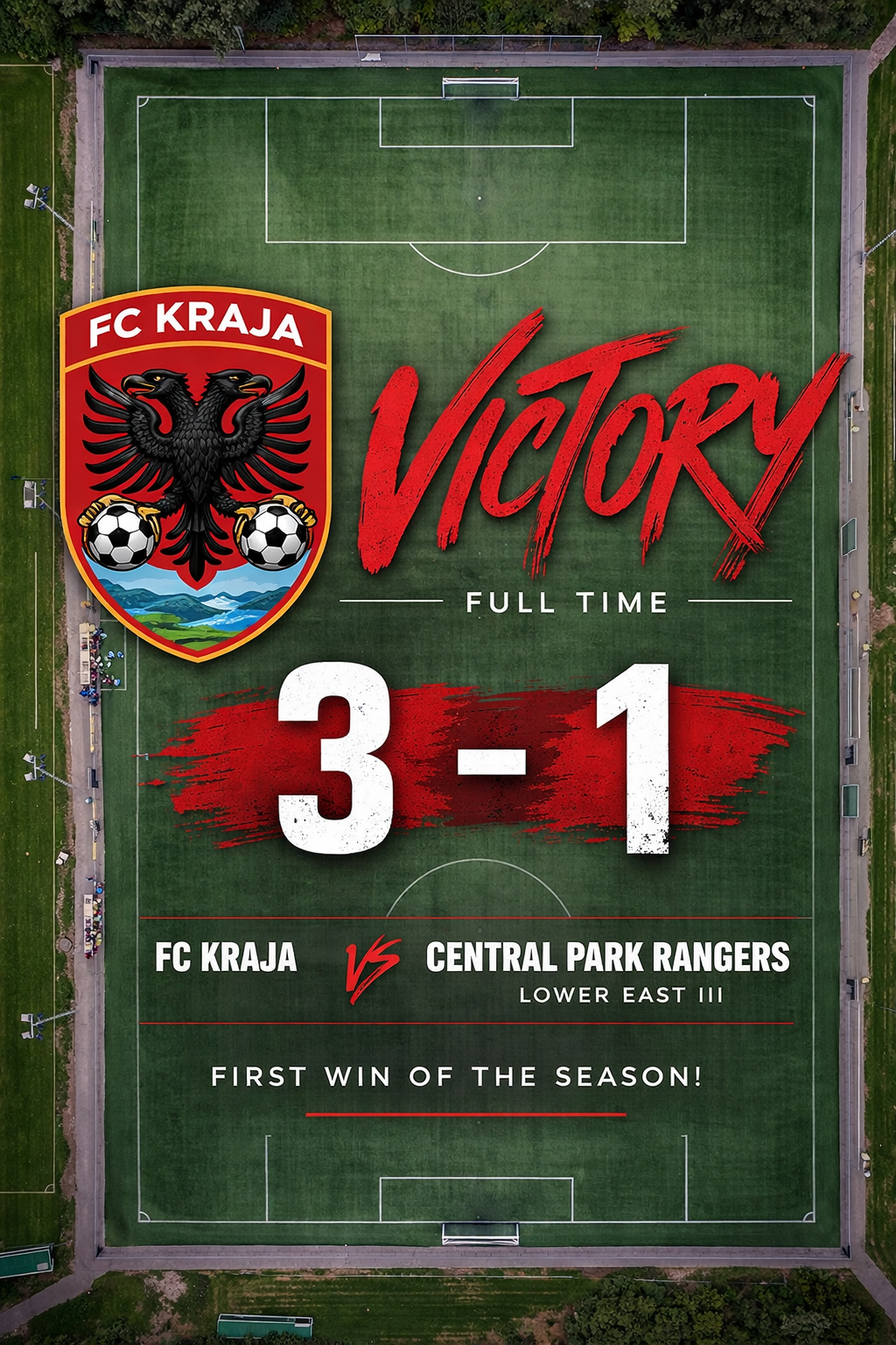 FC Kraja Opens the Season with a 3–1 Victory