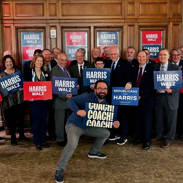 In 2024, Joe organized two separate multi-state bus tours where former and retired national security leaders (including Generals, Admirals, Ambassadors and more) made their case for the Harris-Walz ticket.