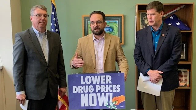 Joe has worked with Protect Our Care Wisconsin for years to advocate for lower healthcare costs, including at this La Crosse press conference alongside State Sen. Brad Pfaff (left) and then Congressman Ron Kind.