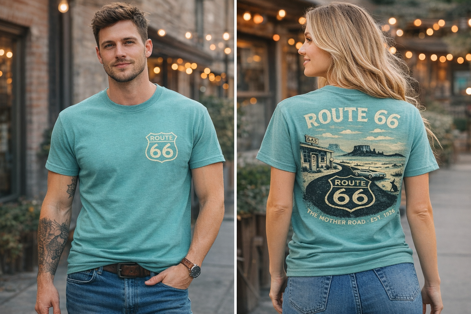 Retro Road‑Trip Vibes T-Shirt (Unisex)