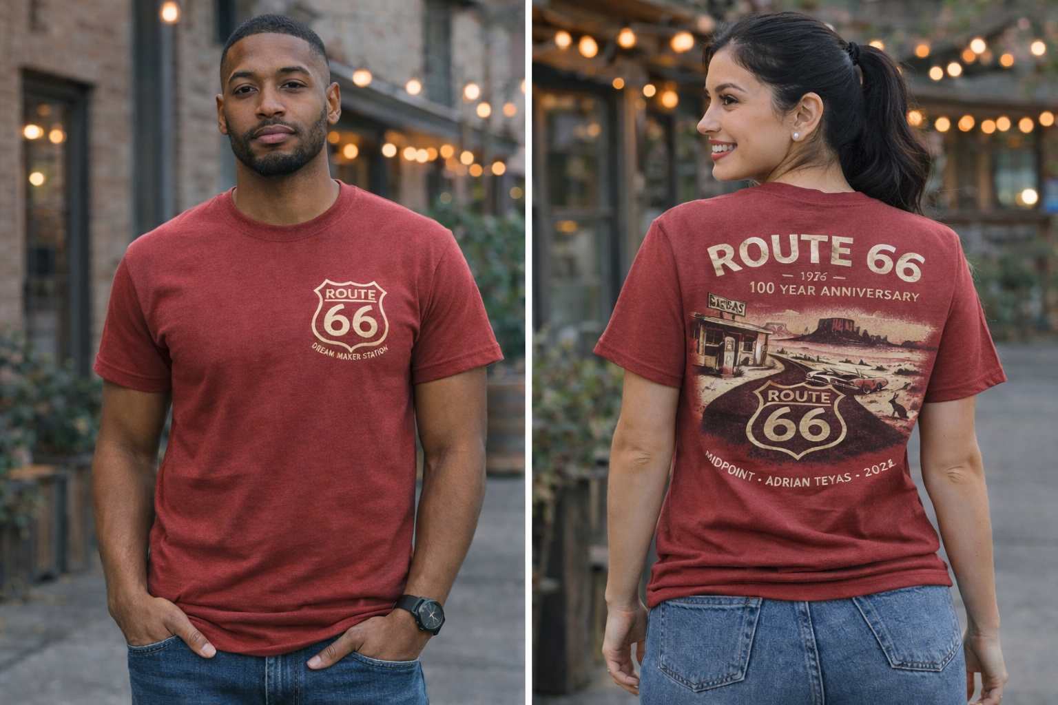 The 100th Year Mother Road Tee (Unisex)