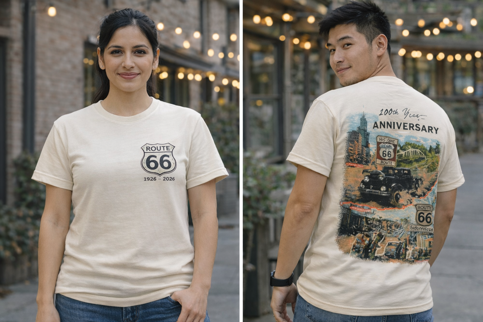 Dusty Wheels & Daydreams 100th Anniversary Tee