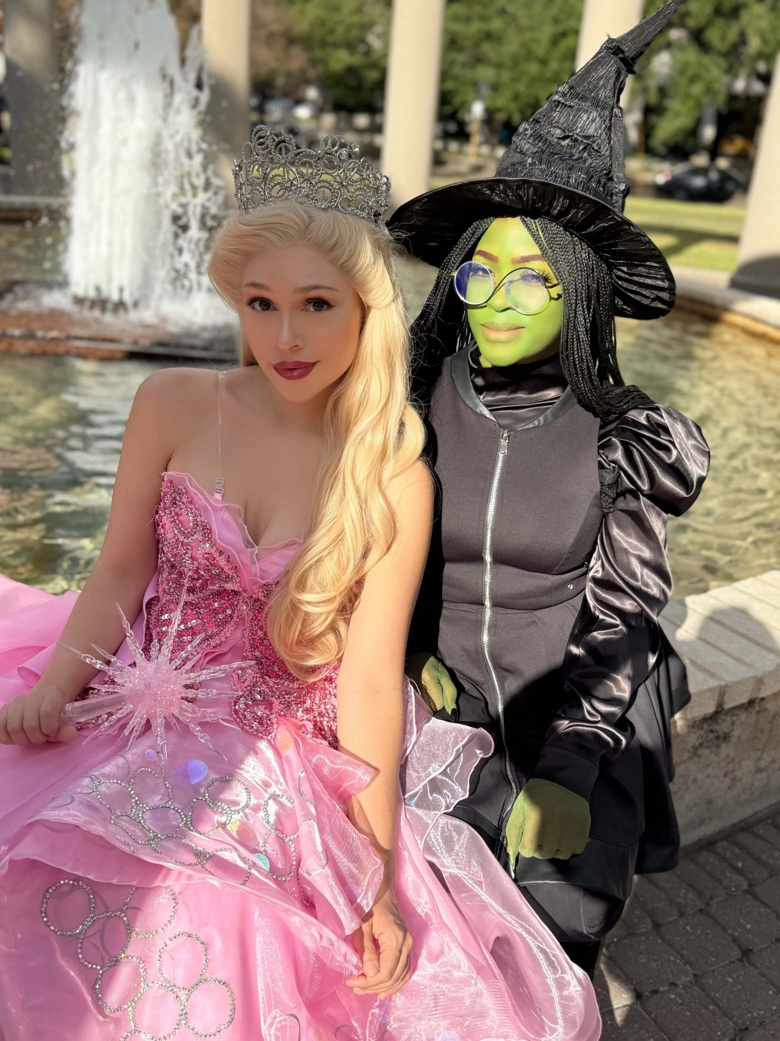 Bubble Witch and Green Witch