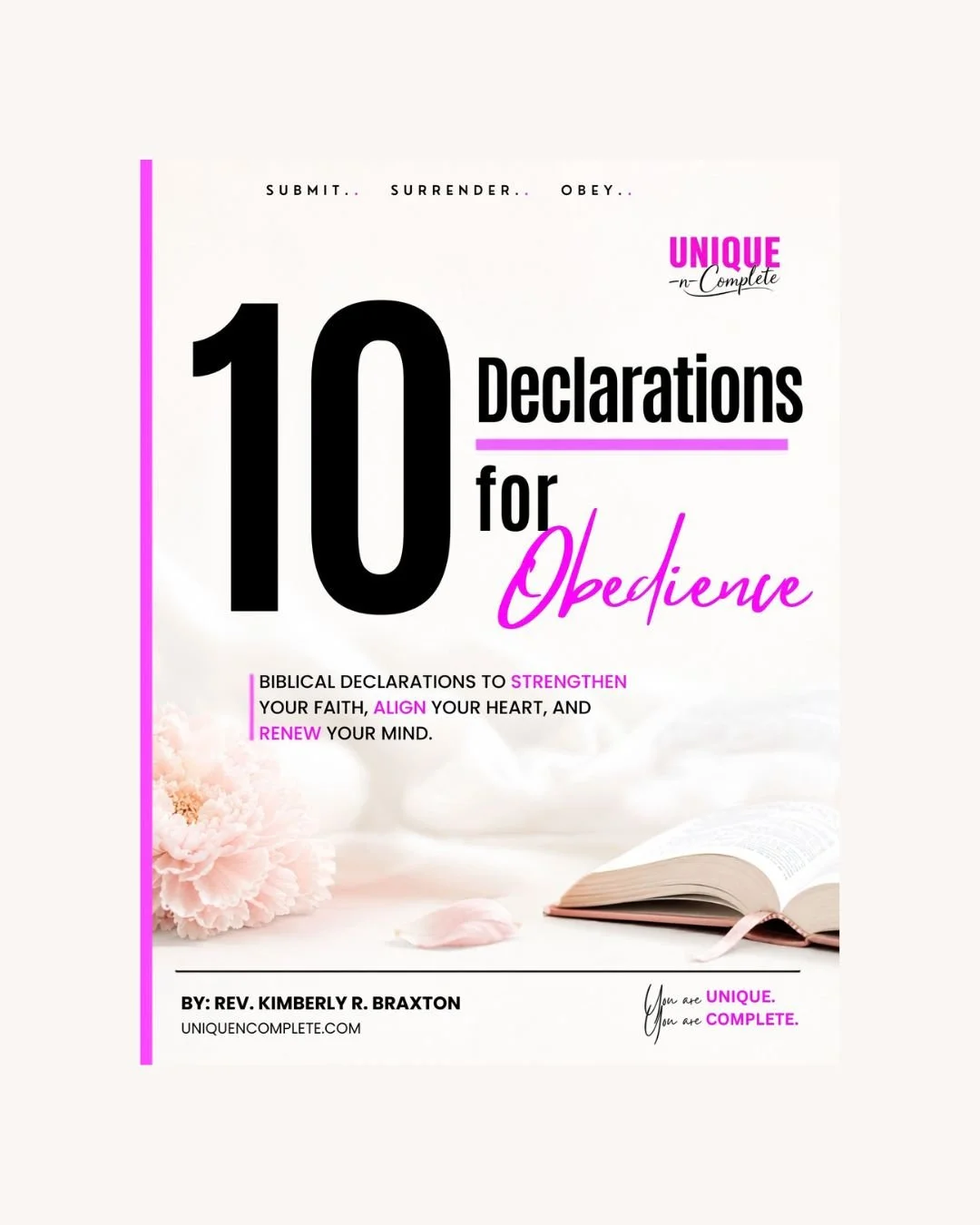 Road to Obedience - 10 Declarations for Obedience