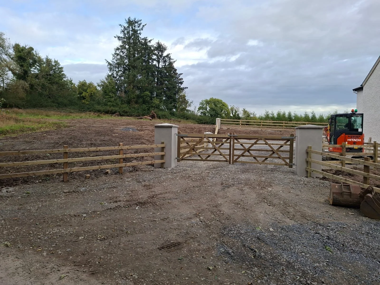 Work in progress - new vehicular entry