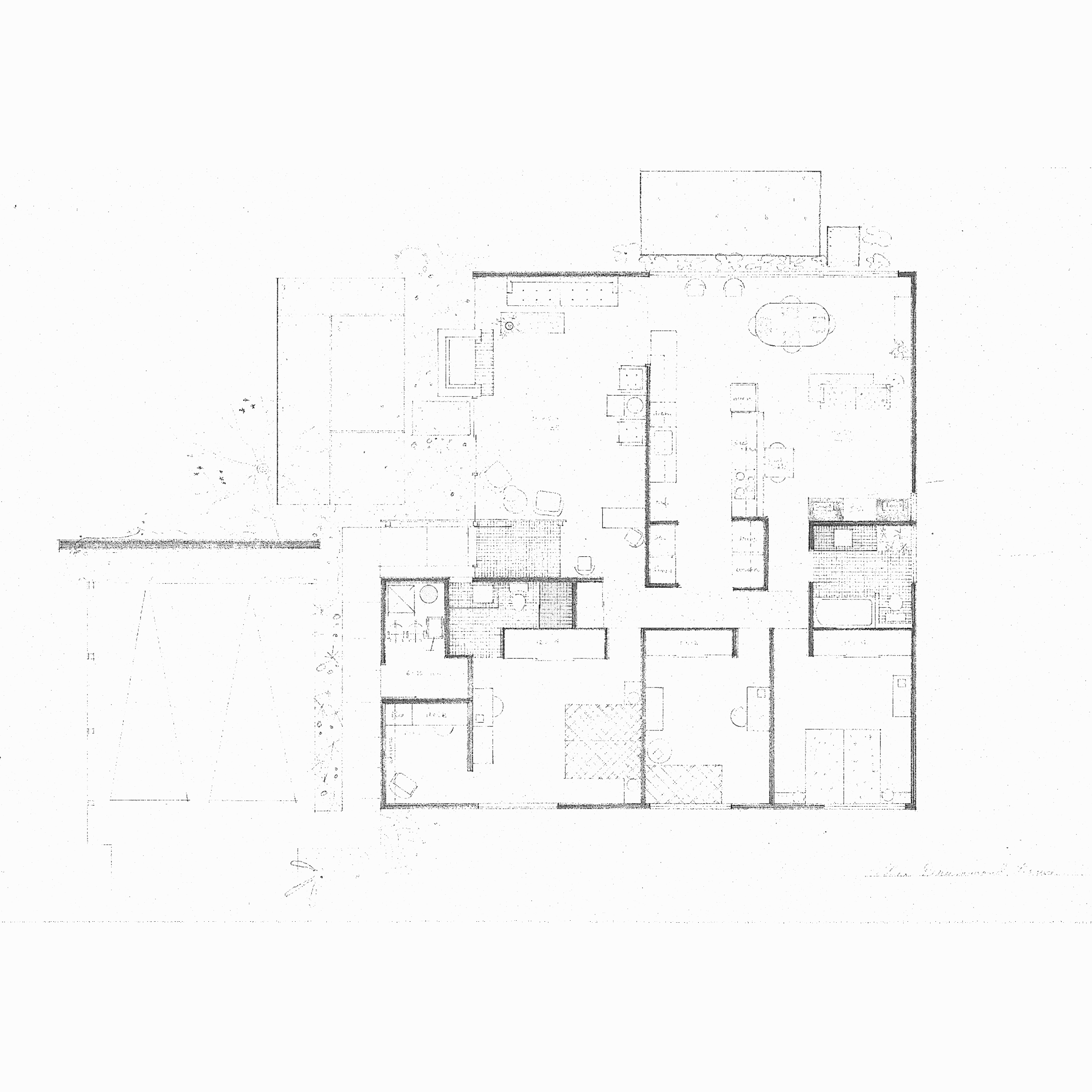 Original plan drawing