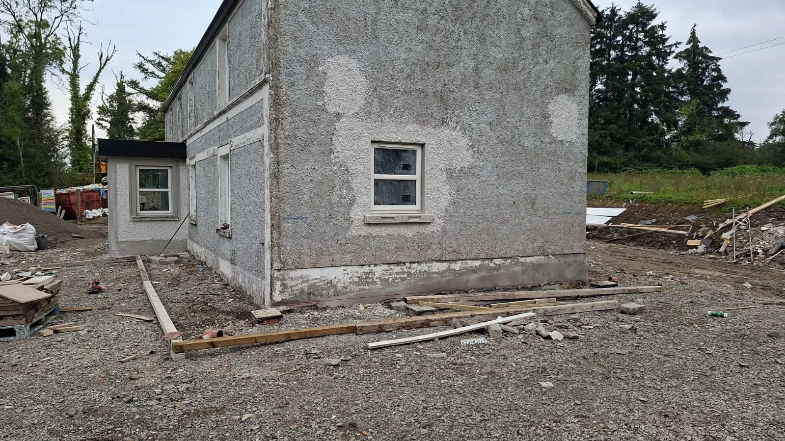 Work in progress - new window installation