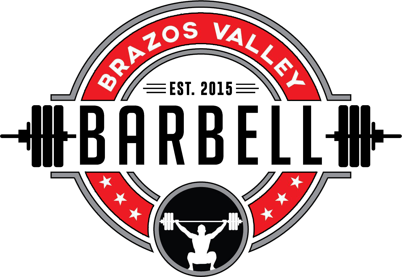 Brazos Valley Barbell in College Station logo