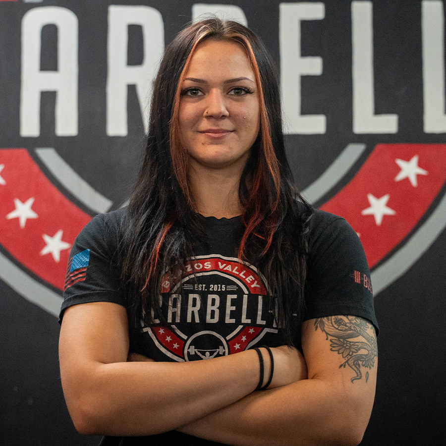 Jalisa Hernandez trainer at Brazos Valley Barbell in College Station Texas