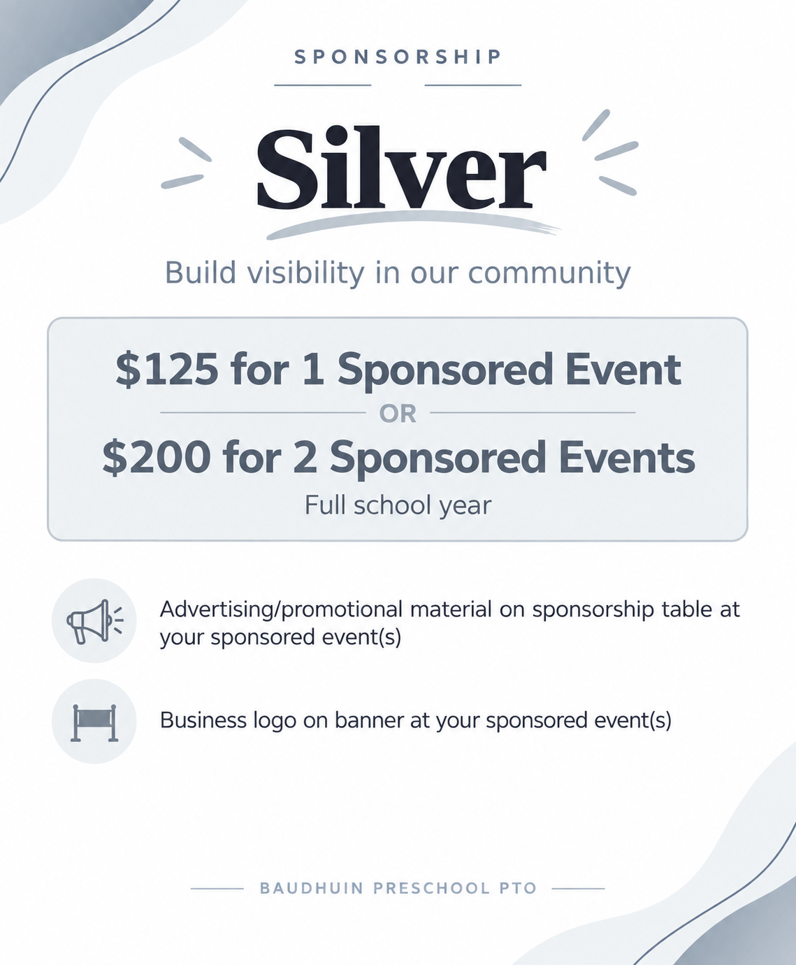 Silver Sponsor